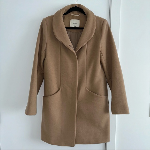 Aritzia Jackets & Blazers - ARITZIA | Wilfred Cocoon Coat in Camel